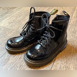 Dr. Martens Black Lace-Up Boots